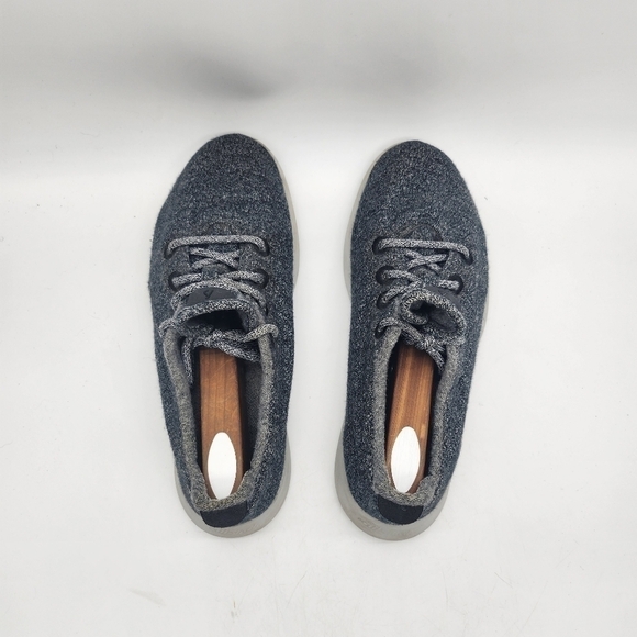 Allbirds Merino Wool Runners Lace Up Sneakers Shoes Mens Size 11 Natural Gray - Picture 4 of 16